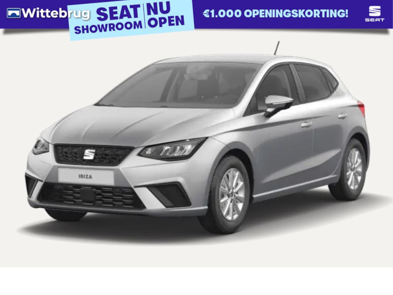 Seat Ibiza - 1.0 EcoTSI Style 15 inch lichtmetalen velgen / Middenarmsteun vóór / Cruise Control / Appl - AutoWereld.nl