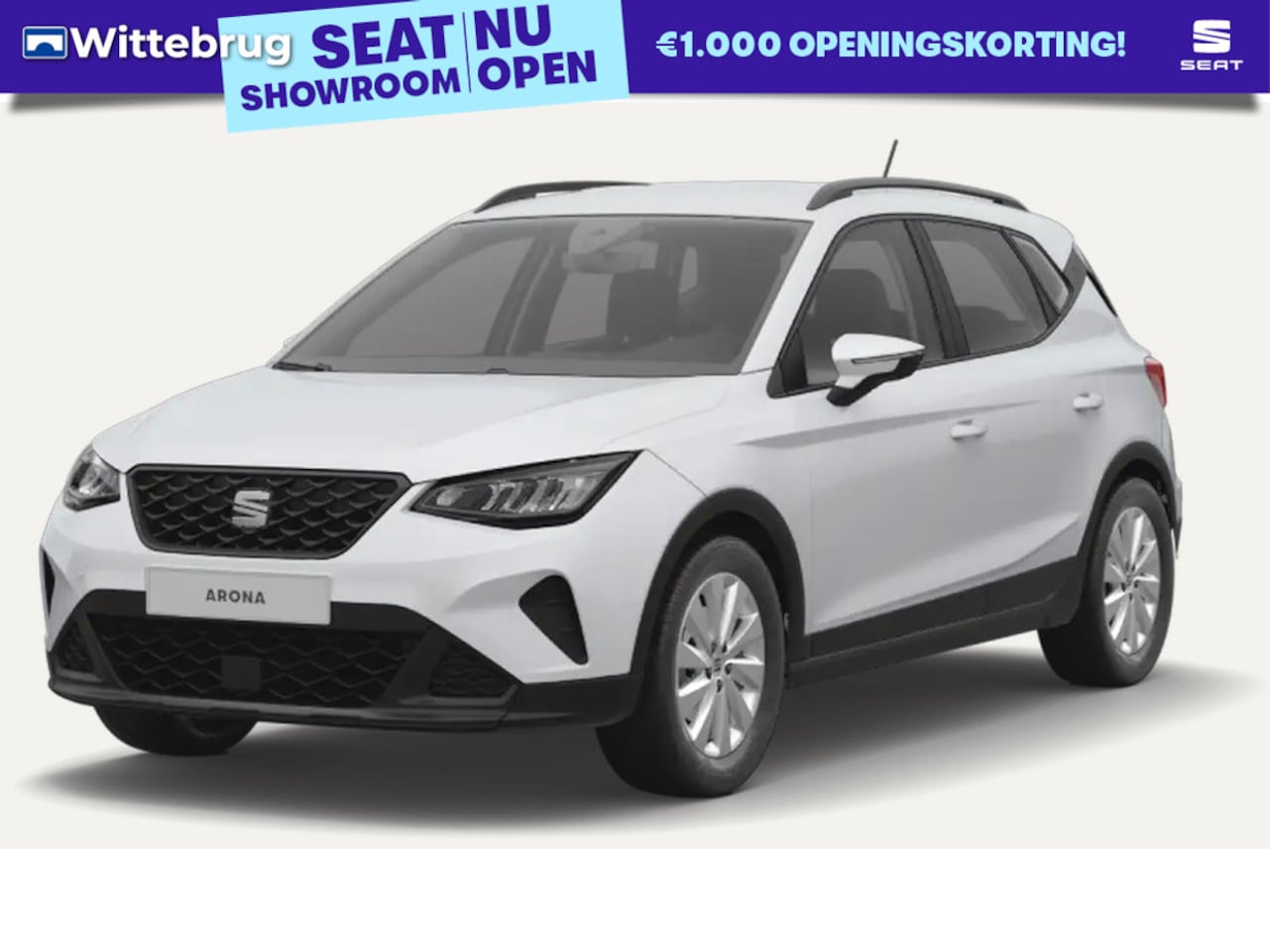 Seat Arona - 1.0 TSI Style / Parkeersensoren achter / Airconditioning automatisch / Apple CarPlay / - AutoWereld.nl