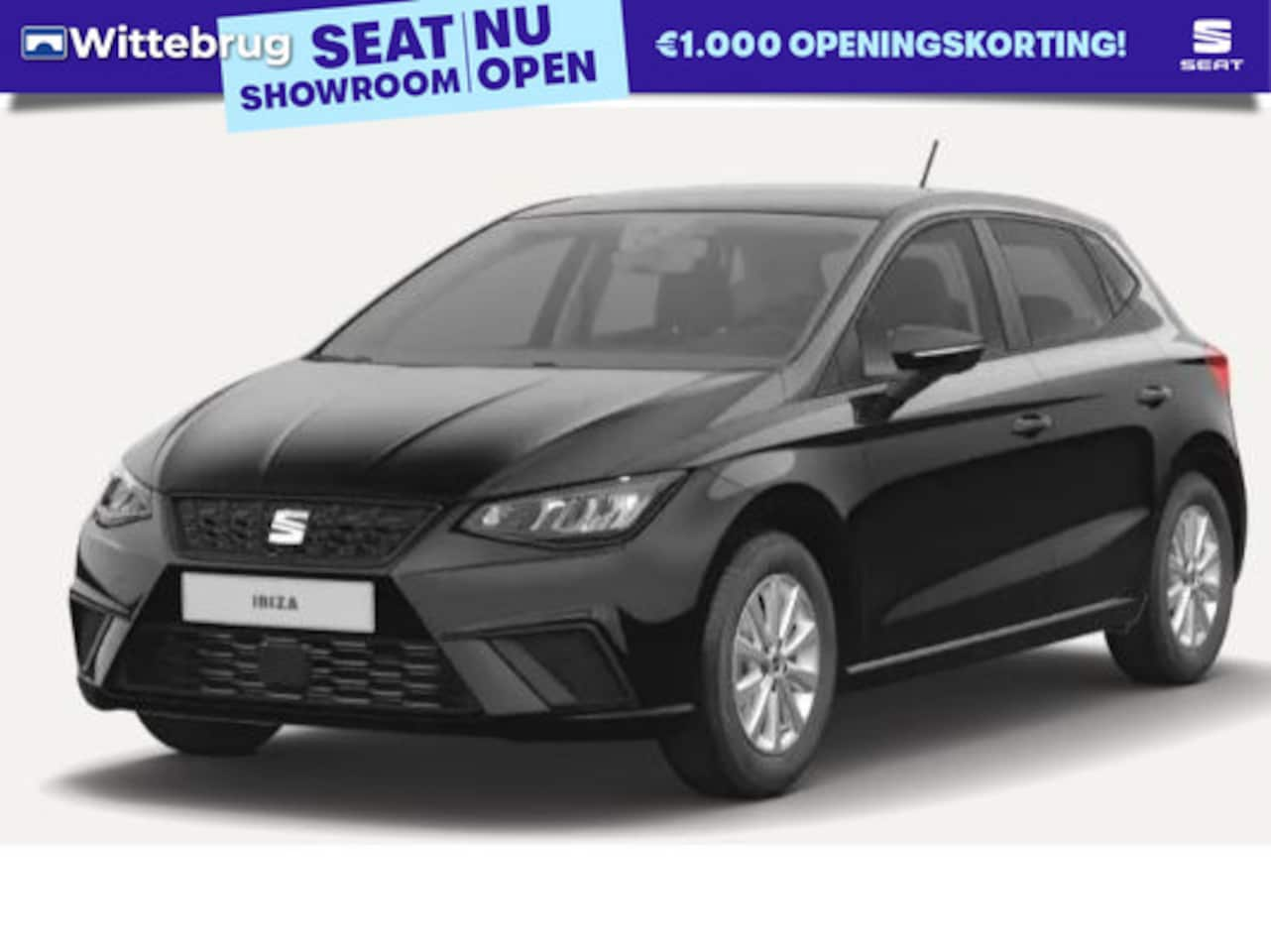 Seat Ibiza - 1.0 TSI Style Business Connect /Apple Carplay / Parkeersensoren achter / Stoelverwarming - AutoWereld.nl