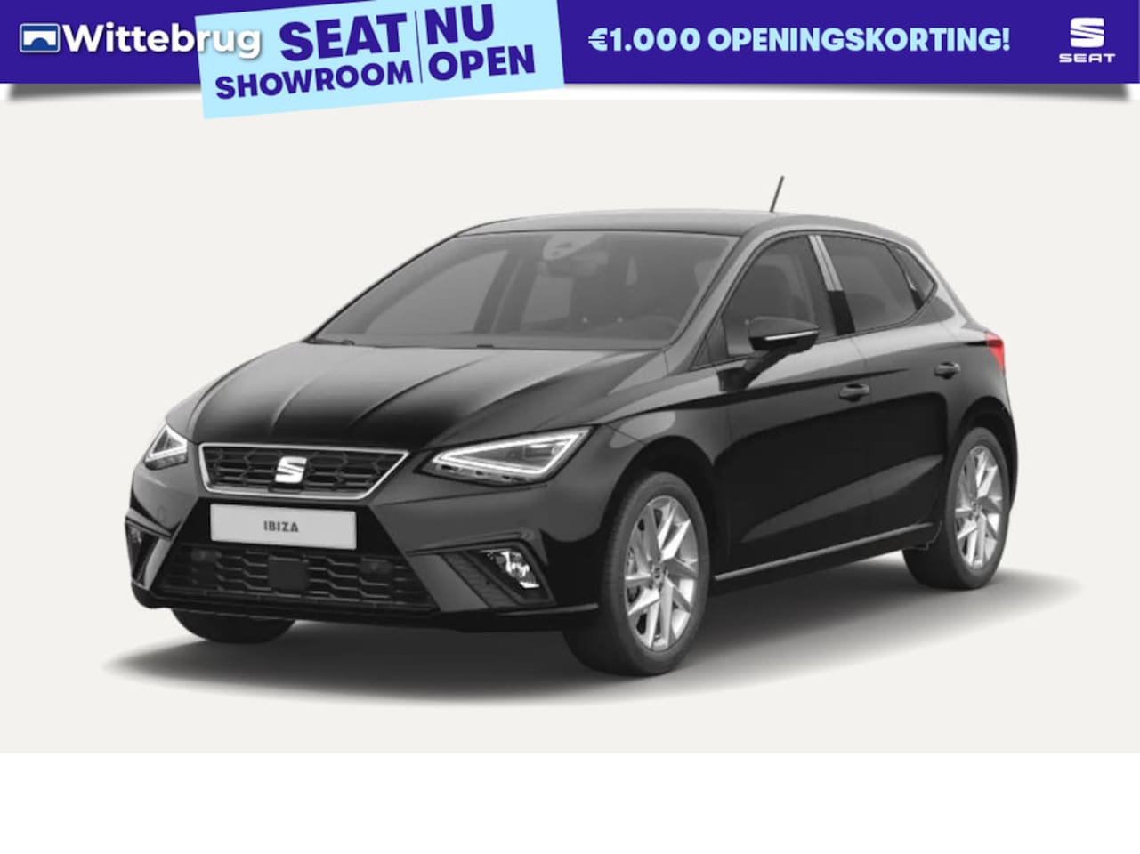 Seat Ibiza - 1.0 EcoTSI FR / Parkeersensoren voor en achter / Verwarmbare Voorstoelen / Cruise Control - AutoWereld.nl