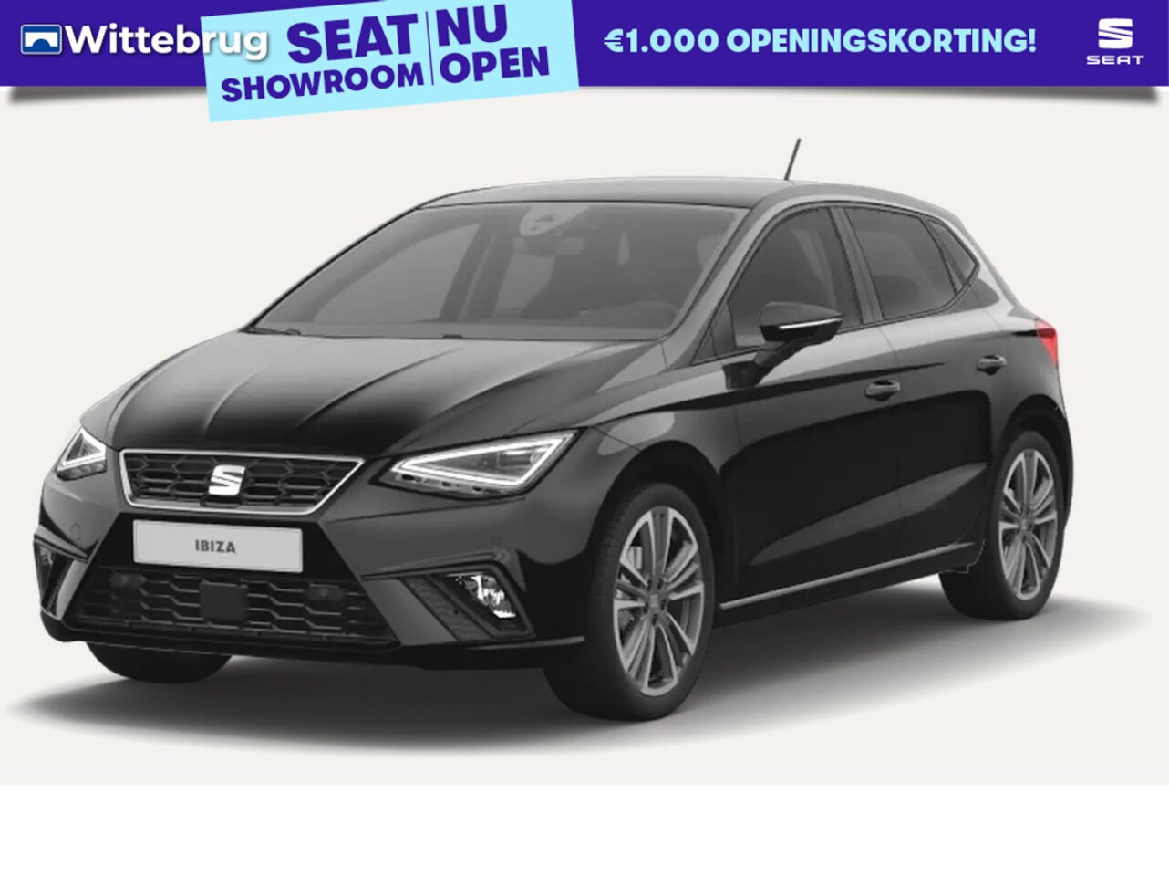 Seat Ibiza - 1.0 EcoTSI FR Anniversary / Keyless Entry & Go / Achteruitrijcamera / Grootlicht assistent - AutoWereld.nl