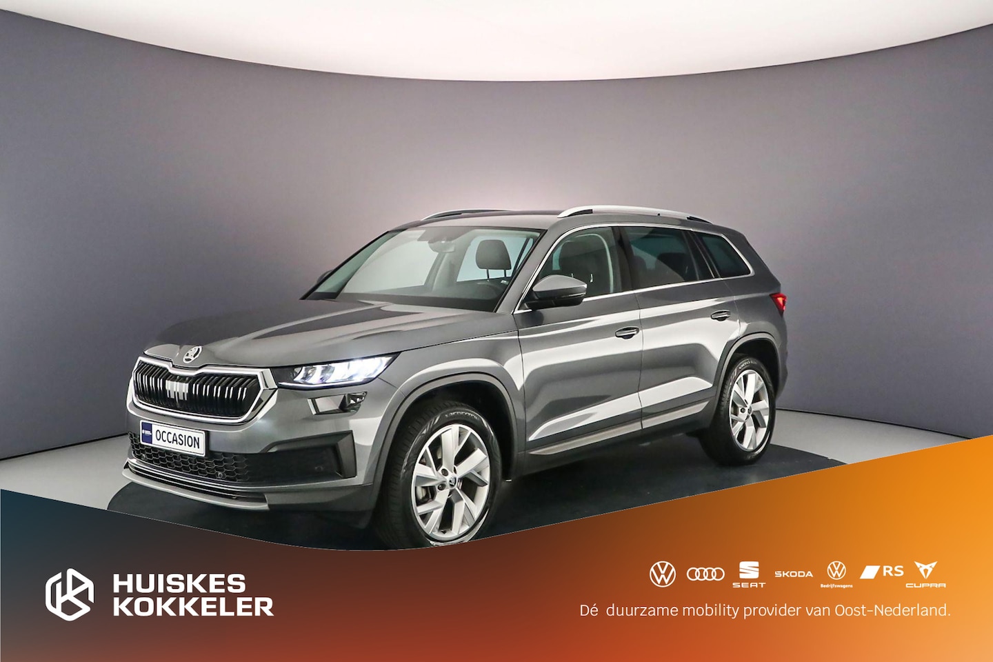 Skoda Kodiaq - Business Edition 1.5 TSI 150pk DSG Automaat Trekhaak, Cruise control, Achteruitrijcamera, - AutoWereld.nl