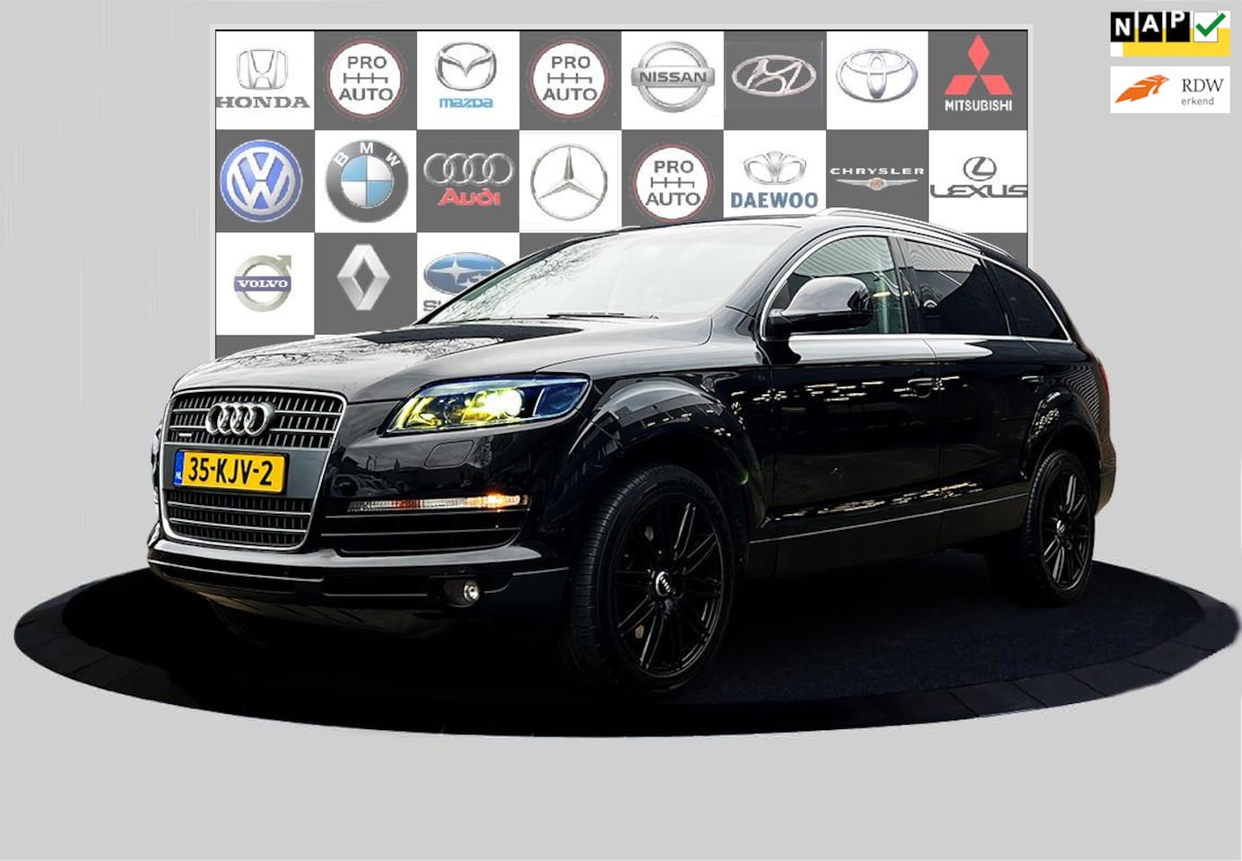 Audi Q7 - 3.6 FSI quattro 5+2 Leder_Navi_Clima_Cruise - AutoWereld.nl