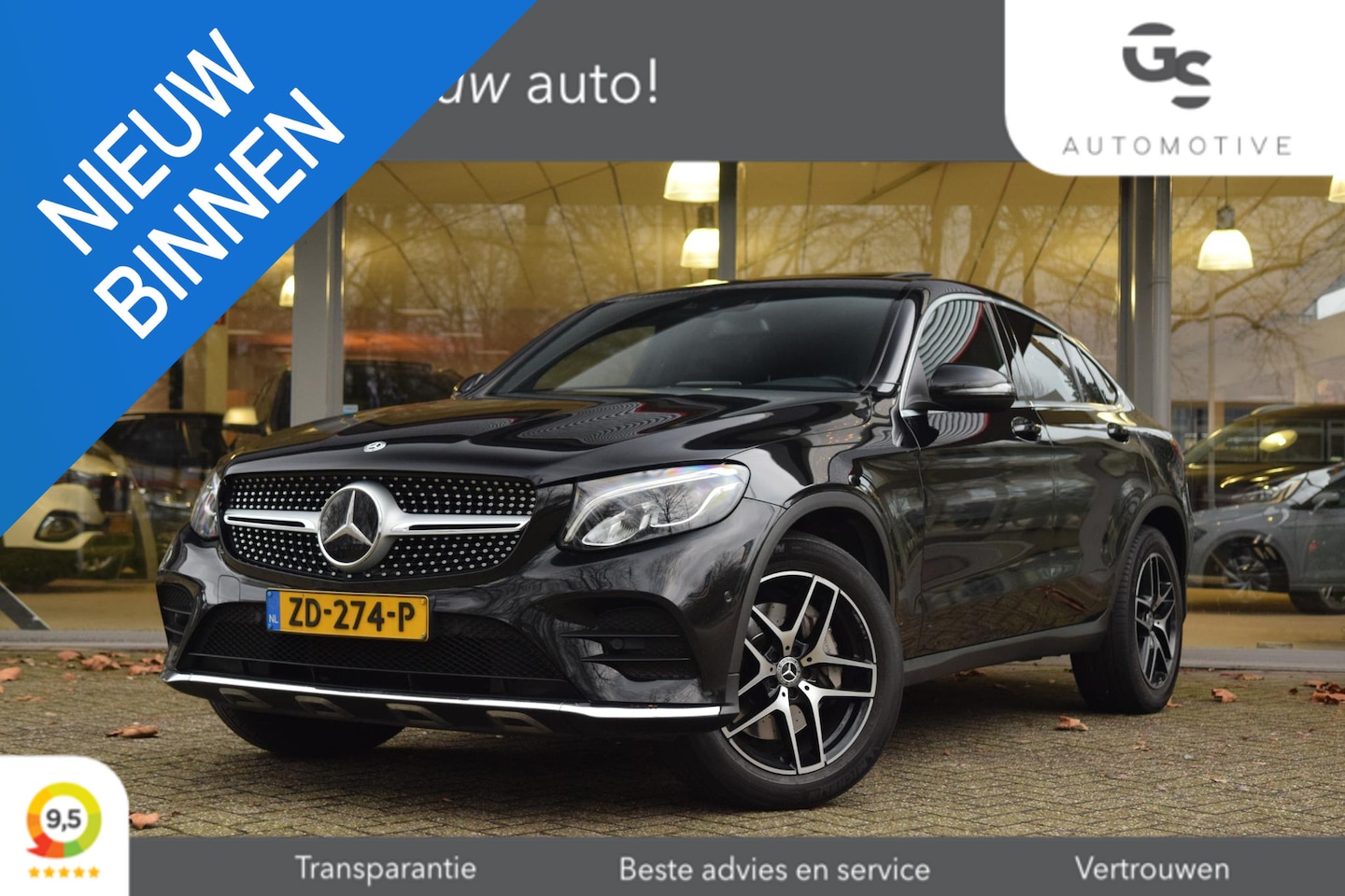 Mercedes-Benz GLC-klasse Coupé - 220 d AMG 4MATIC Premium Plus met Schuifdak - AutoWereld.nl