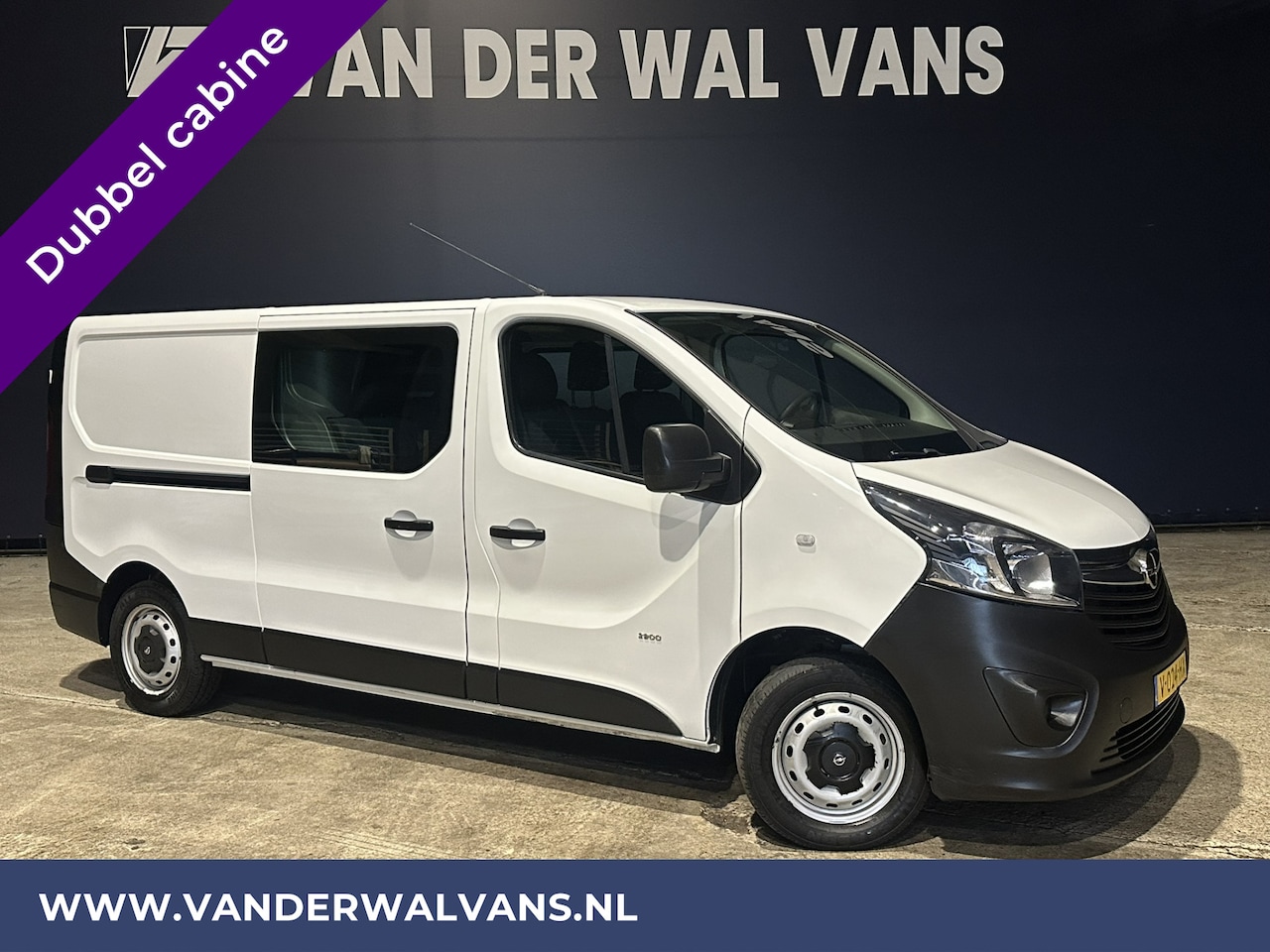 Opel Vivaro - 1.6 CDTI L2H1 Dubbele Cabine Euro6 Airco | 6-Zits | Camera | LED Cruisecontrol - AutoWereld.nl