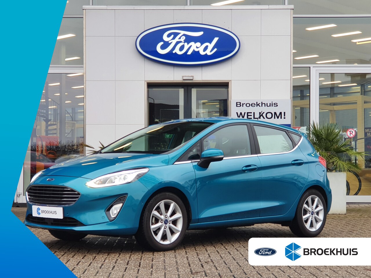 Ford Fiesta - 1.0 EcoBoost Titanium | 100PK | adap. Cruise | B&O | Zomer&winter set | - AutoWereld.nl