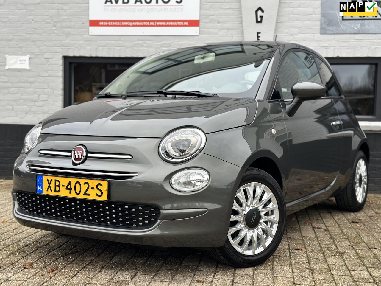 Fiat 500 - 1.2 Lounge Airco Cruise Pano Usb Aux DAB+ - AutoWereld.nl