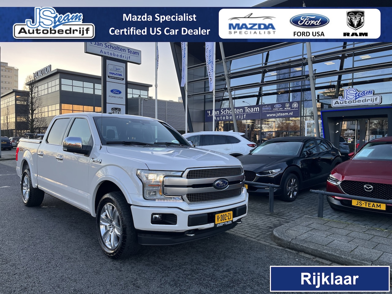 Ford F150 - USA Platinum EcoBoost 370PK SuperCrew | LPG | Laadbakklep | Trekhaak | Panodak | 10-Traps - AutoWereld.nl