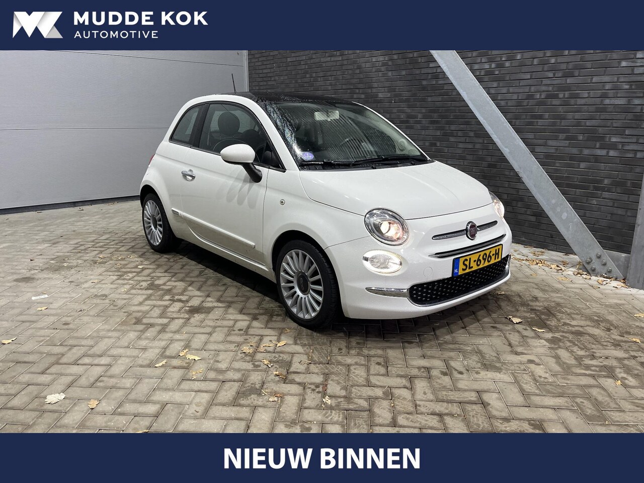 Fiat 500 - 0.9 TwinAir Turbo Lounge | Automaat | Panoramadak | Cruise Control | Navigatie | Airco - AutoWereld.nl