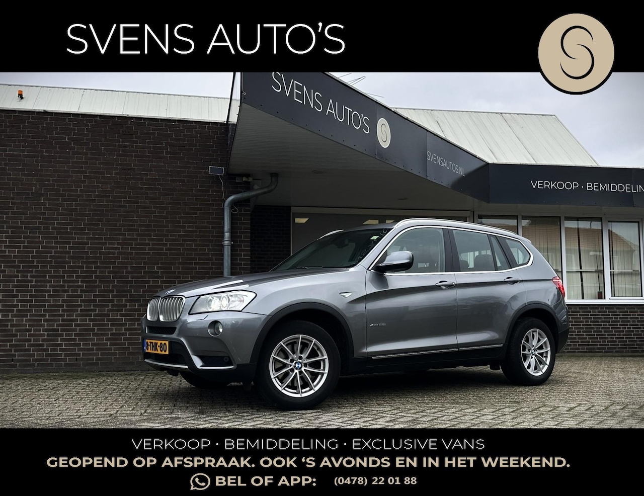 BMW X3 - XDrive28i High Executive Panodak|Complete Historie|NL Auto|Nette Staat! - AutoWereld.nl