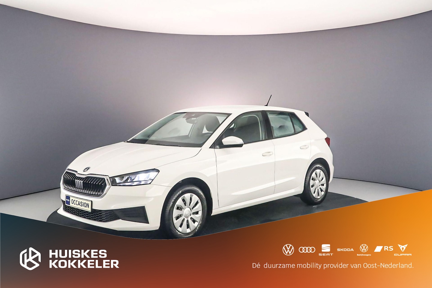 Skoda Fabia - Active 1.0 TSI 95pk Cruise control, Airco, App connect, Radio, DAB, Bluetooth, LED koplamp - AutoWereld.nl