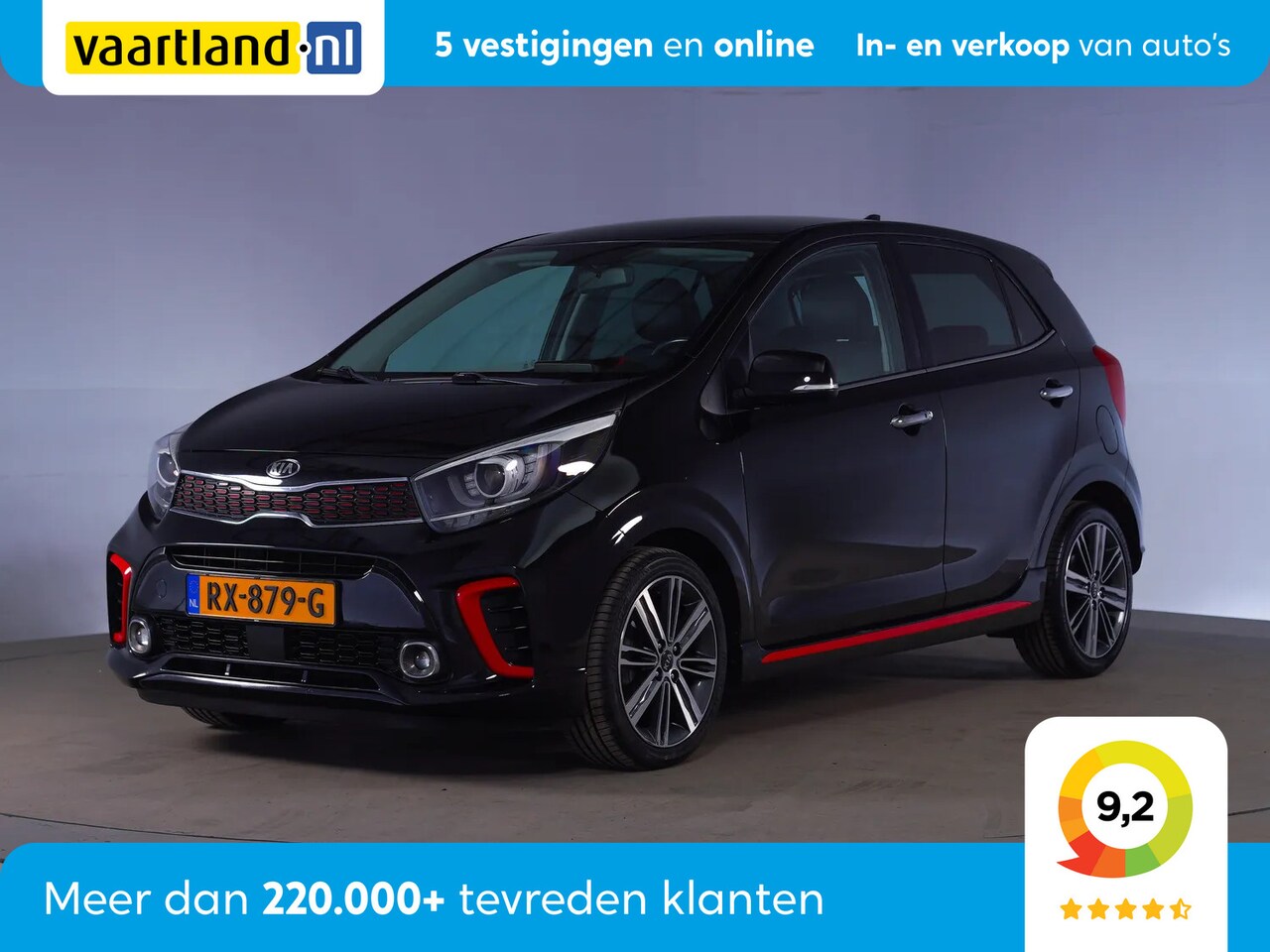 Kia Picanto - 1,0T GT-Line [ Apple Carplay Cruise Leer Navigatie] - AutoWereld.nl