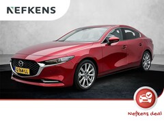 Mazda 3 - 3 Luxury 180 pk Automaat | Navigatie | Achteruitrijcamera | Lederen Bekleding | Premium Au