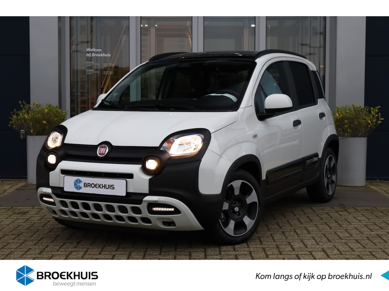 Fiat Panda - 1.0 Hybrid Pandina | Cruise Control | Airco | Carplay | PDC achter | Virtual cockpit | DAB - AutoWereld.nl