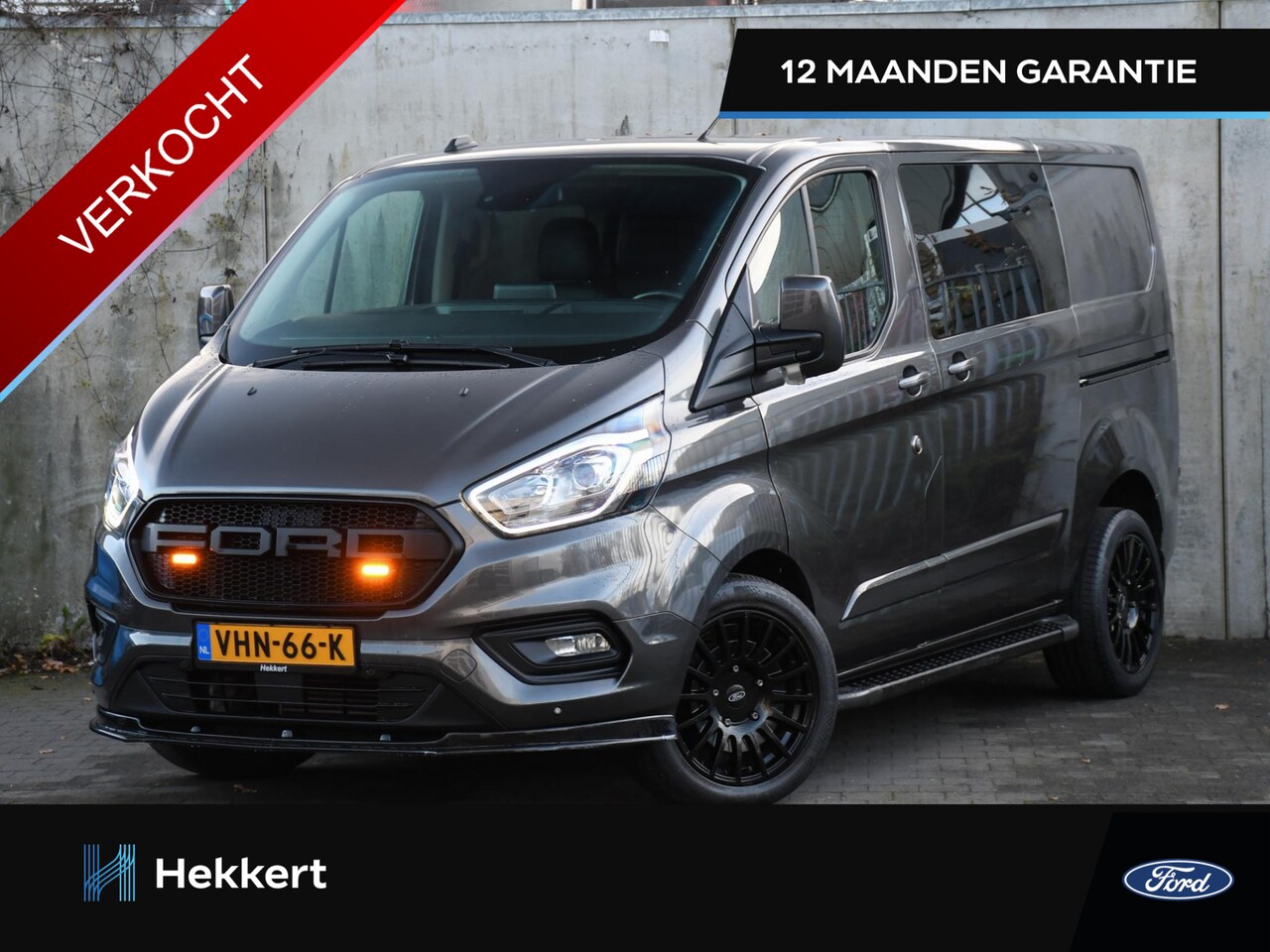 Ford Transit Custom - DC L1H1 Limited 300 2.0 TDCI 130pk Automaat ORANJE LED FLITSERS | 18''LM | PDC | CRUISE.C - AutoWereld.nl