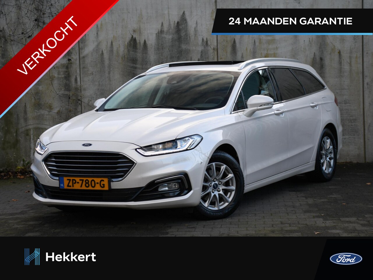 Ford Mondeo Wagon - Titanium 2.0 IVCT HEV 188pk Automaat SCHUIF-DAK | ADAPT. CRUISE | DAB | TREKHAAK | BLIS | - AutoWereld.nl