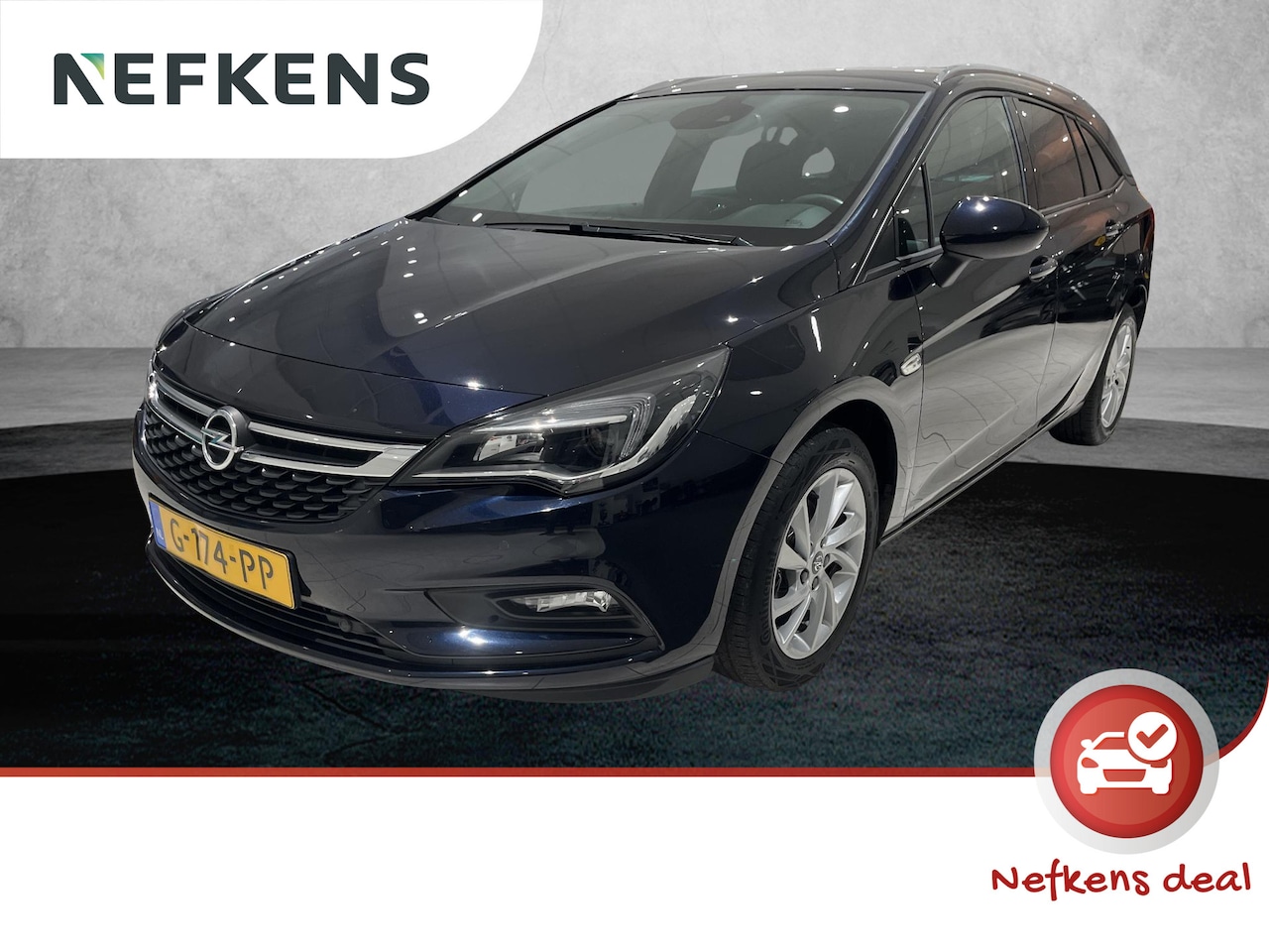 Opel Astra - 150pk Turbo Executive (1ste eig./Camera/T.haak/Alcantara/Winterpakket/AGR/NAV.) - AutoWereld.nl