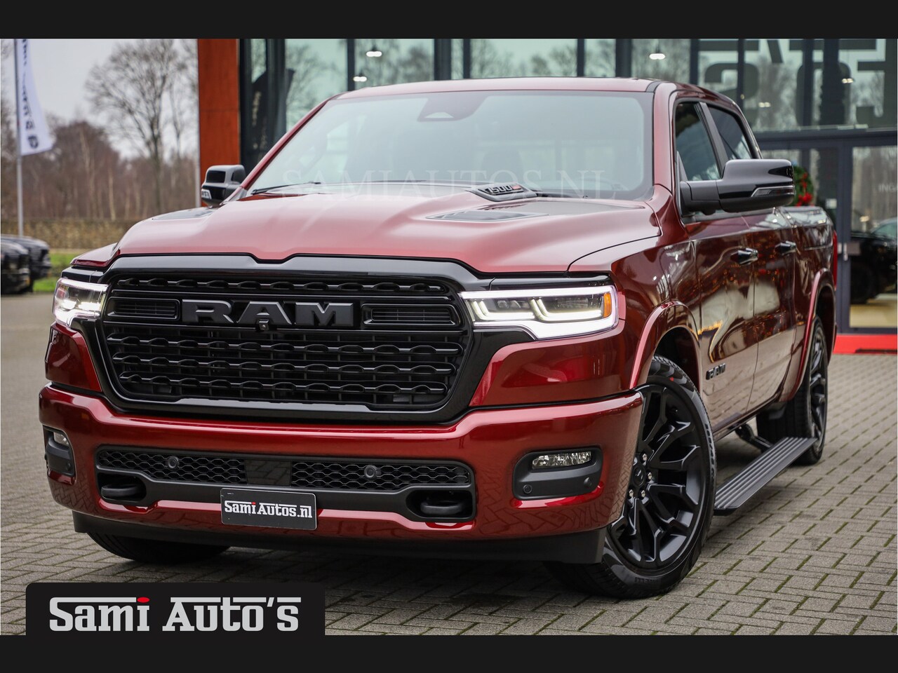 Dodge Ram 1500 - LIMITED NIGHT HIGH OUTPUT 540PK 706 Nm 2025 | XB9 | MASSAGE | BOM VOL | CREW CAB | DUBBELE - AutoWereld.nl