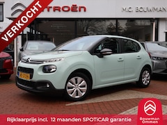 Citroën C3 - PureTech 82PK Feel, Rijklaarprijs | Navigatie | Parkeersensoren | Climate control