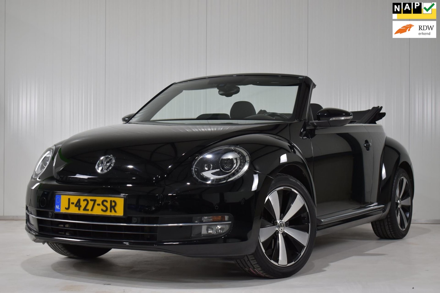 Volkswagen Beetle Cabriolet - 1.2 TSI Exclusive Series Käfer | NAVI | CAMERA | KOFFER REK | WINDSCHERM | CLIMATE | STOEL - AutoWereld.nl