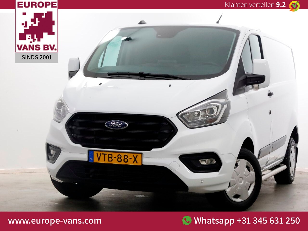 Ford Transit Custom - 2.0 TDCI 130pk L1H1 Trend Airco/Navi/LED 03-2023 - AutoWereld.nl