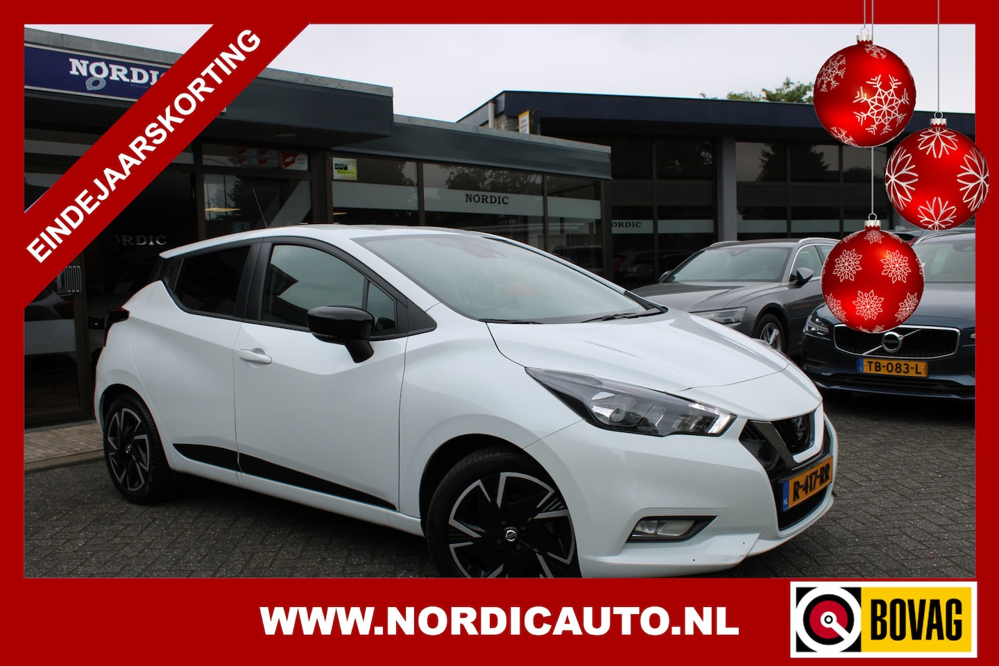 Nissan Micra - 1.0 IG-T TEKNA BOSE / APPLE CARPLAY- AIRCO NAVIGATIE- CRUISE CONTROL - AutoWereld.nl