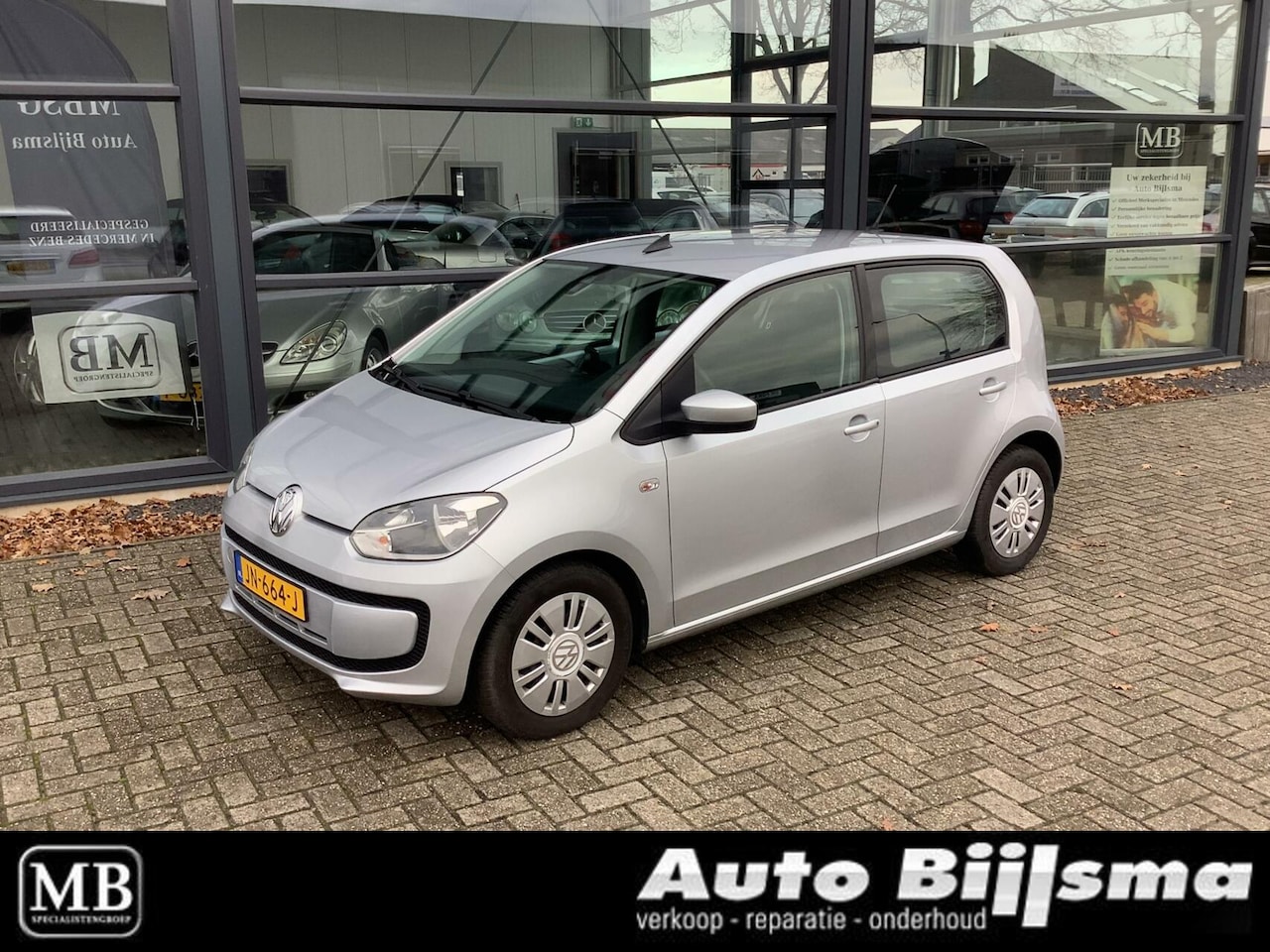 Volkswagen Up! - 1.0 move up! BlueMotion 1.0 move up! BlueMotion, airco, navi, elektrisch pakket, nette auto - AutoWereld.nl