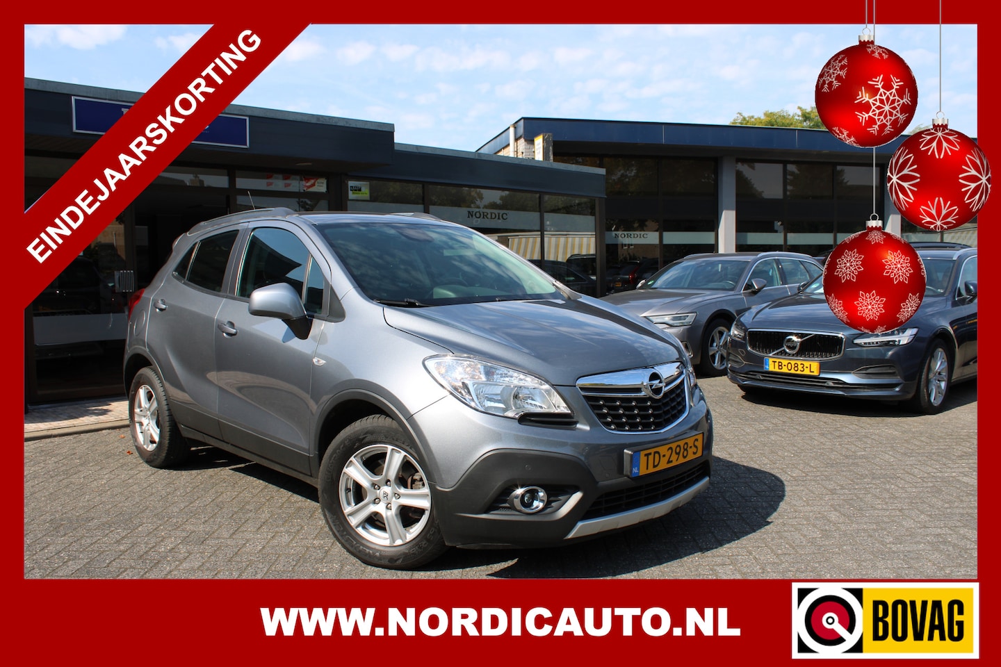 Opel Mokka - 1.4 T COSMO AUTOMAAT/ NAVIGATIE- TREKHAAk A-RIJ CAMERA STUUR & STOELVERWARMING - AutoWereld.nl