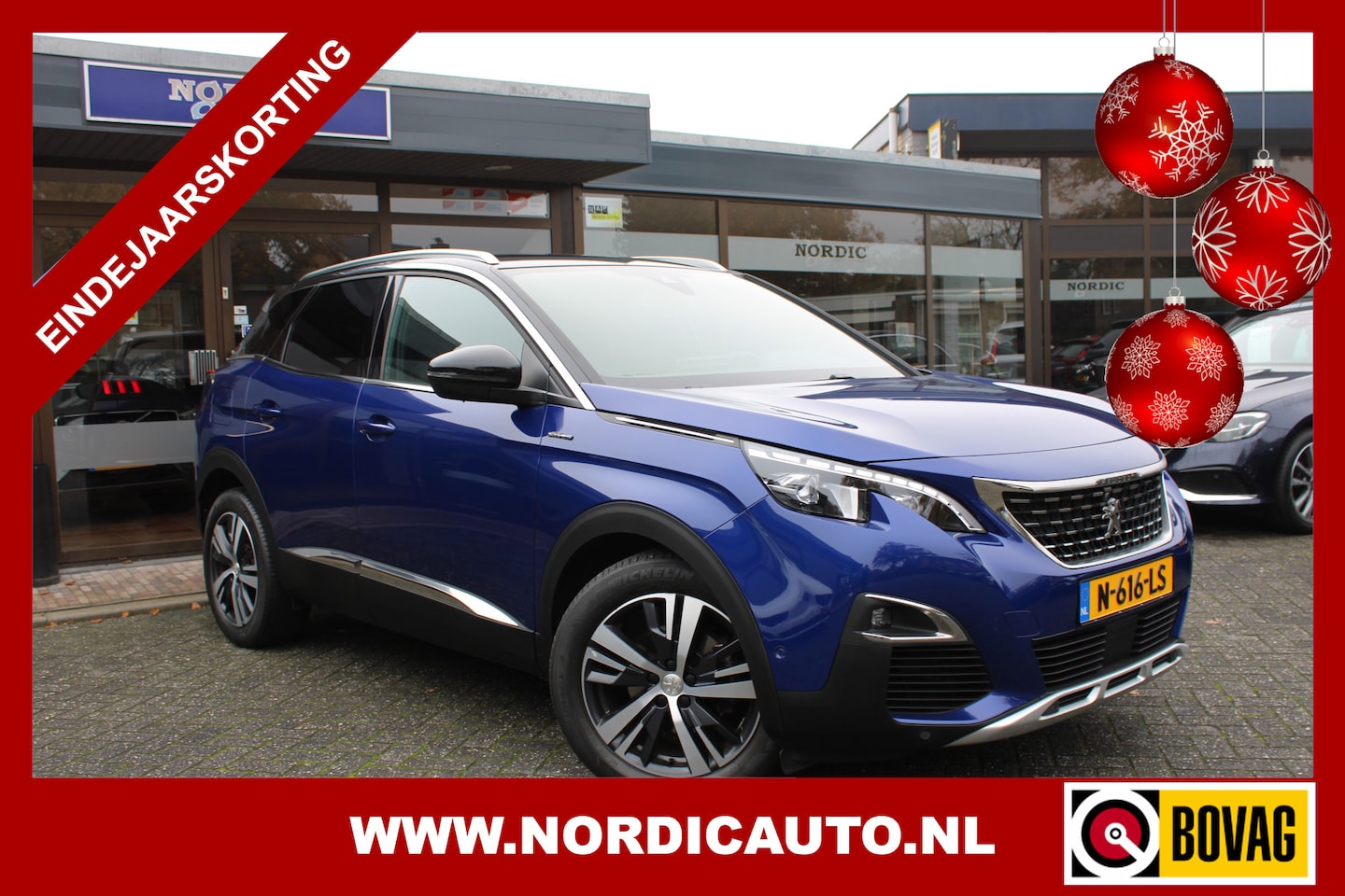 Peugeot 3008 - 1.2 PURE TECH GT-LINE AUTOMAAT / NAVIGATIE- LEDER- CAMERA - AutoWereld.nl