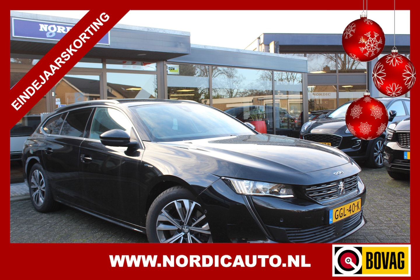 Peugeot 508 SW - 1.6 PLUG IN HYBRID BLUE LEASE ALLURE / NAVIGATIE MASSAGE STOELEN - LEDER- 360 CAMERA - AutoWereld.nl