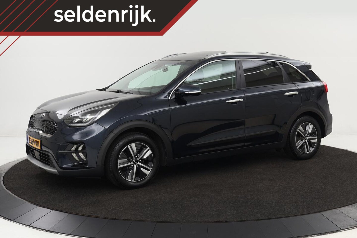 Kia Niro - 1.6 GDi Hybrid ExecutiveLine | Schuifdak | Trekhaak | Stoelventilatie | Leder | Adaptive c - AutoWereld.nl