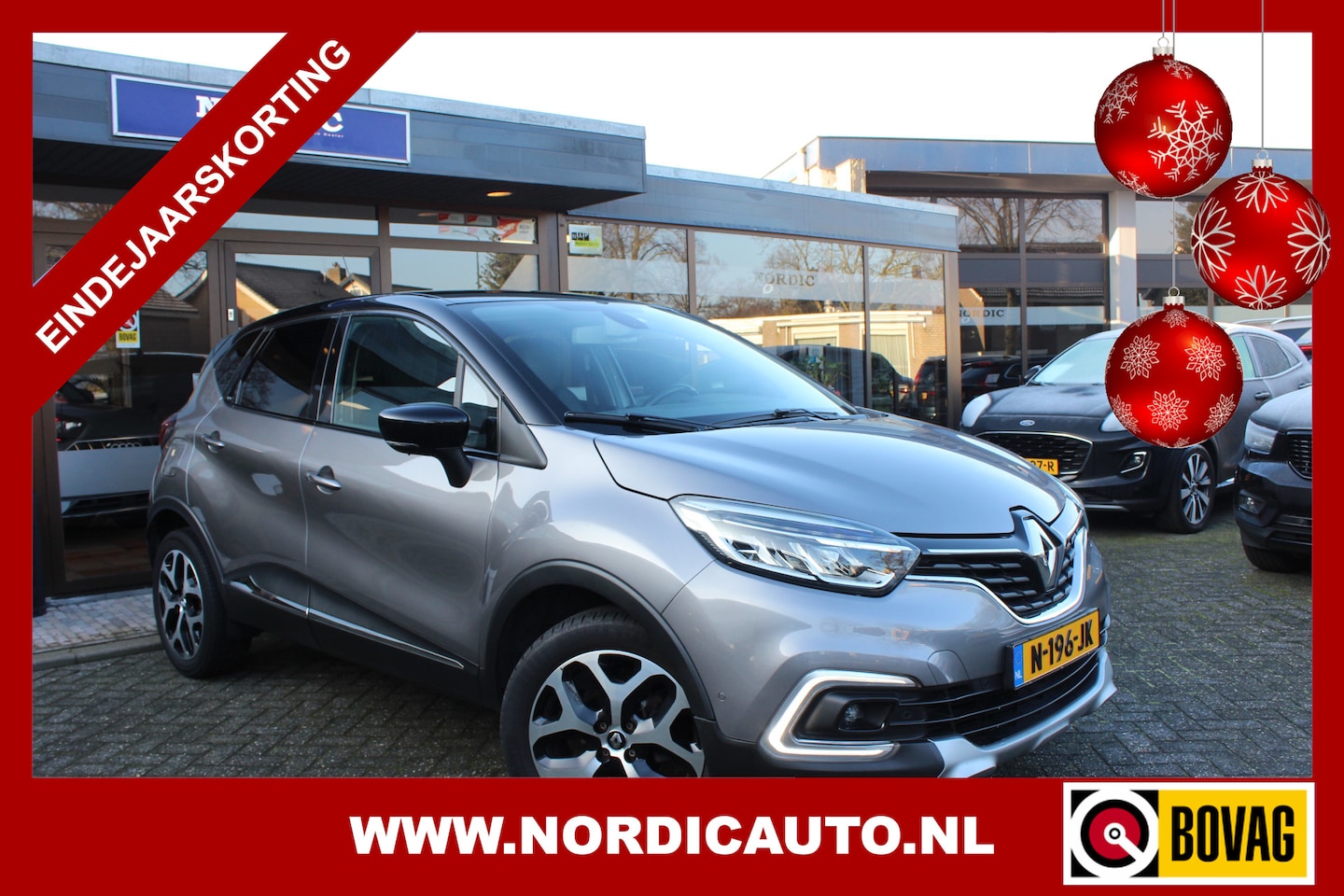 Renault Captur - 0.9 TCE EDITION ONE / ZWART LEDER - NAVIGATIE ACHTERUITRIJ CAMERA - STOELVERWARMING - LM 1 - AutoWereld.nl