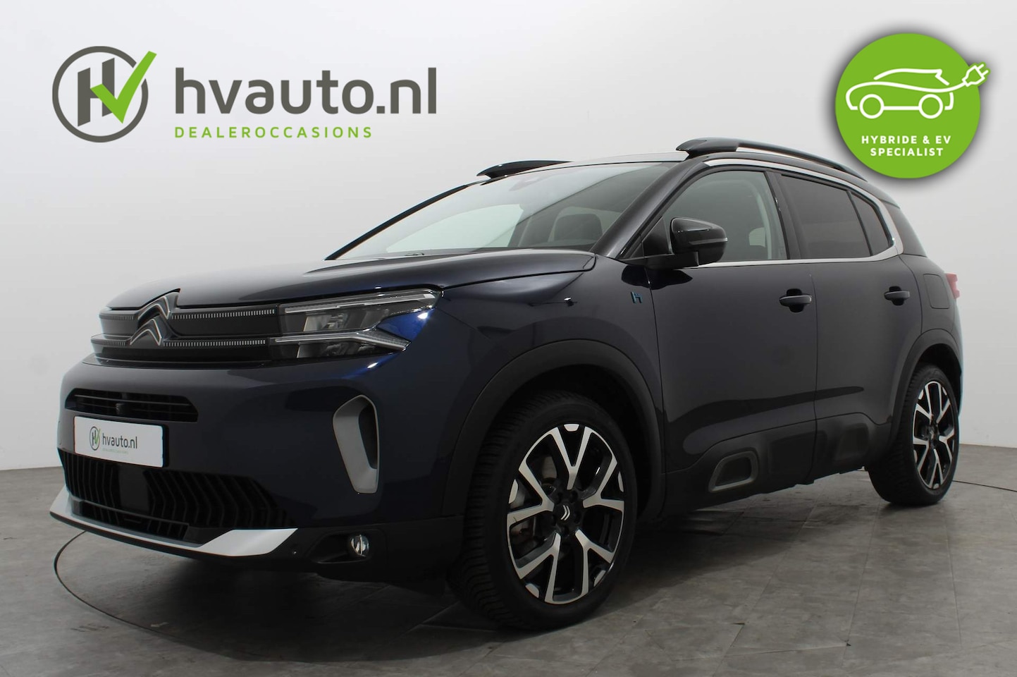 Citroën C5 Aircross - 1.6 PLUG-IN HYBRID 225PK SHINE PACK EAT8 | Navi | Panoramadak | Leer - AutoWereld.nl