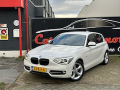 BMW 1-serie - 118i 170PK AUT|LEER|XENON|CAMERA|NAVI|HK