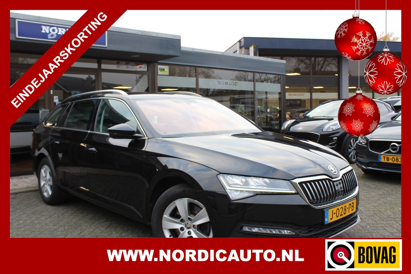 Skoda Superb Combi - 1.5 TSI DSG BUSINESS EDITION / NAVIGATIE SYSTEEM CRUISE CONTROL - ALU DAKRAILING - AutoWereld.nl