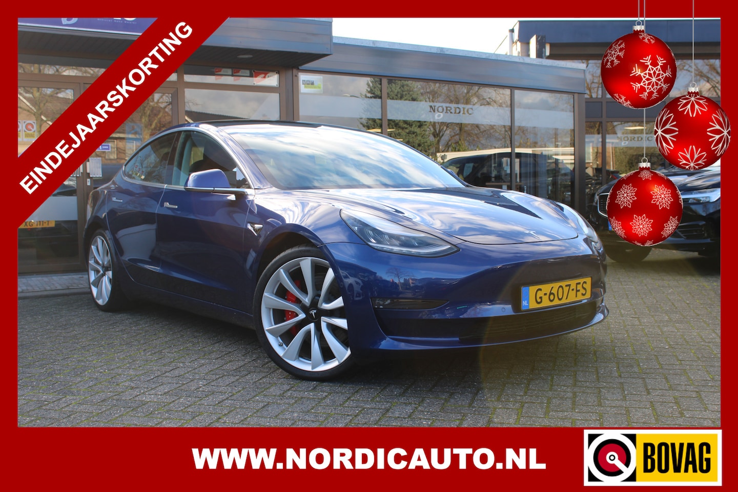 Tesla Model 3 - PERFORMANCE AWD 75 KWH DUAL MOTOR 487 PK VOORZIEN VAN NIEUW ACCUPAKKET ( TESLA ) - AutoWereld.nl