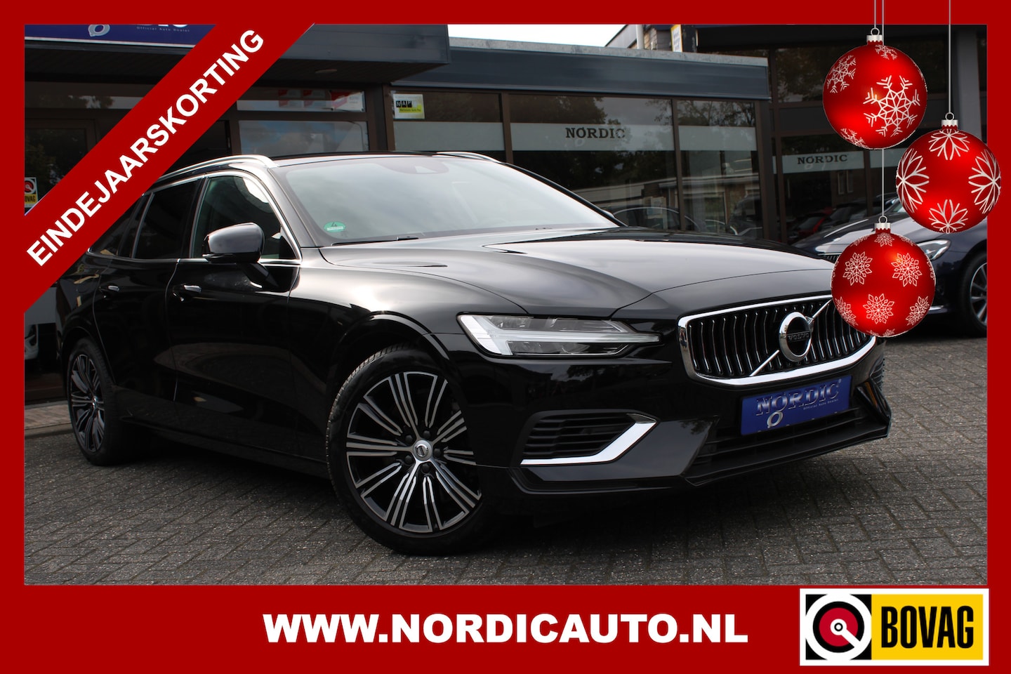 Volvo V60 - 2.0 T6 RECHARGE AWD MOMENTUM PRO NAVIGATIE- CAMERA- LANE DEPARTURE-  LEDER INT. - AutoWereld.nl