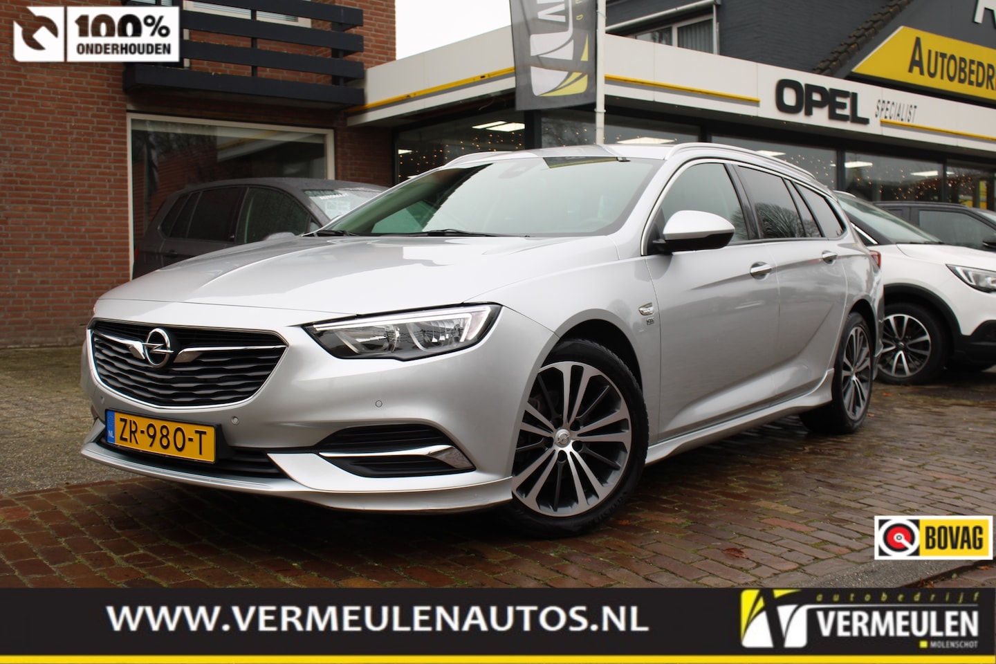 Opel Insignia Sports Tourer - 1.5 Turbo 165PK Business Executive OPC-Line Automaat + 18"/ Navi/ Clima/ Winterpakket/ Cam - AutoWereld.nl