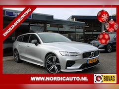 Volvo V60 - 2.0 T8 PLUG IN HYBRID R-DESIGN / PANODAK- FULL OPTIONS CAMERA- LEDER- NAVIGATIE INCL BTW