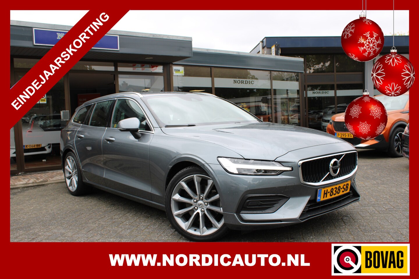 Volvo V60 - 2.0 T4 GEARTRONIC MOMENTUM PRO / NAVIGATIE- HALF LEDER- 19 INCH LM VELGEN - AutoWereld.nl