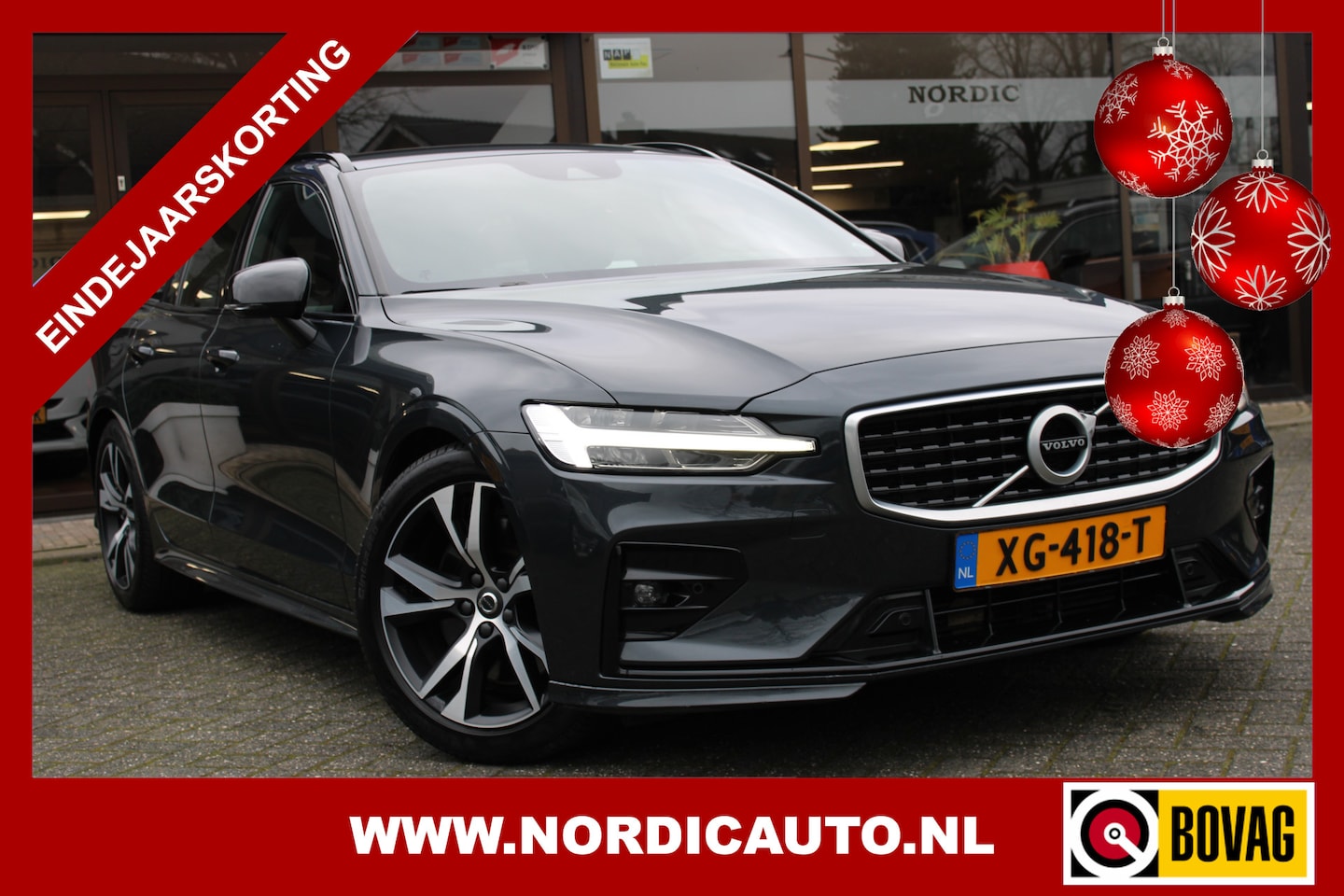 Volvo V60 - 2.0 T5 R-DESIGN AUTOMAAT / XENON- LEDER -SUEDE INT. HARMAN-KARDON - AutoWereld.nl