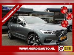 Volvo XC60 - 2.0 RECHARGE T8 AWD BLACK EDITION/ PANORAMADAK 360 CAM- HEAD UP- NAVI- LEDER- ELECTR. TREK