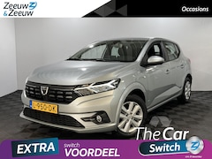 Dacia Sandero - 1.0 - 90PK TCe Comfort *Automaat*Navi APPLE/ANDROID*Airco*FULL-LED*Trekhaak*Dealer Onderho