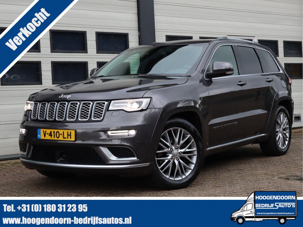 Jeep Grand Cherokee - 3.0 CRD 251pk Euro 6 Grijs Kenteken Summit - Pano - ACC - Clima - AutoWereld.nl