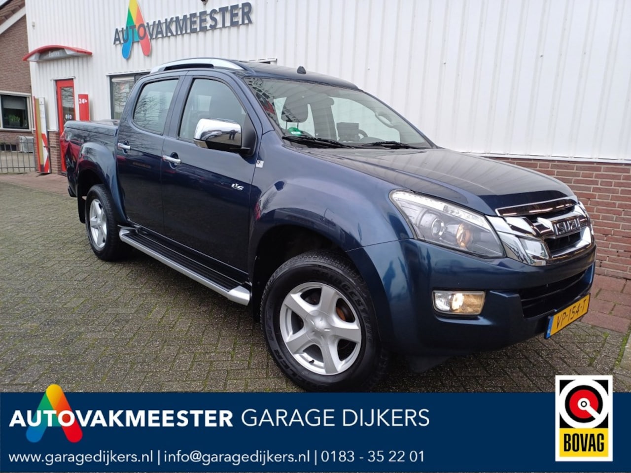 Isuzu D-Max - LSX AT 2,5 Ltr Twin Turbo Dubbele Cabine 5Th Wheel Grijs kenteke - AutoWereld.nl