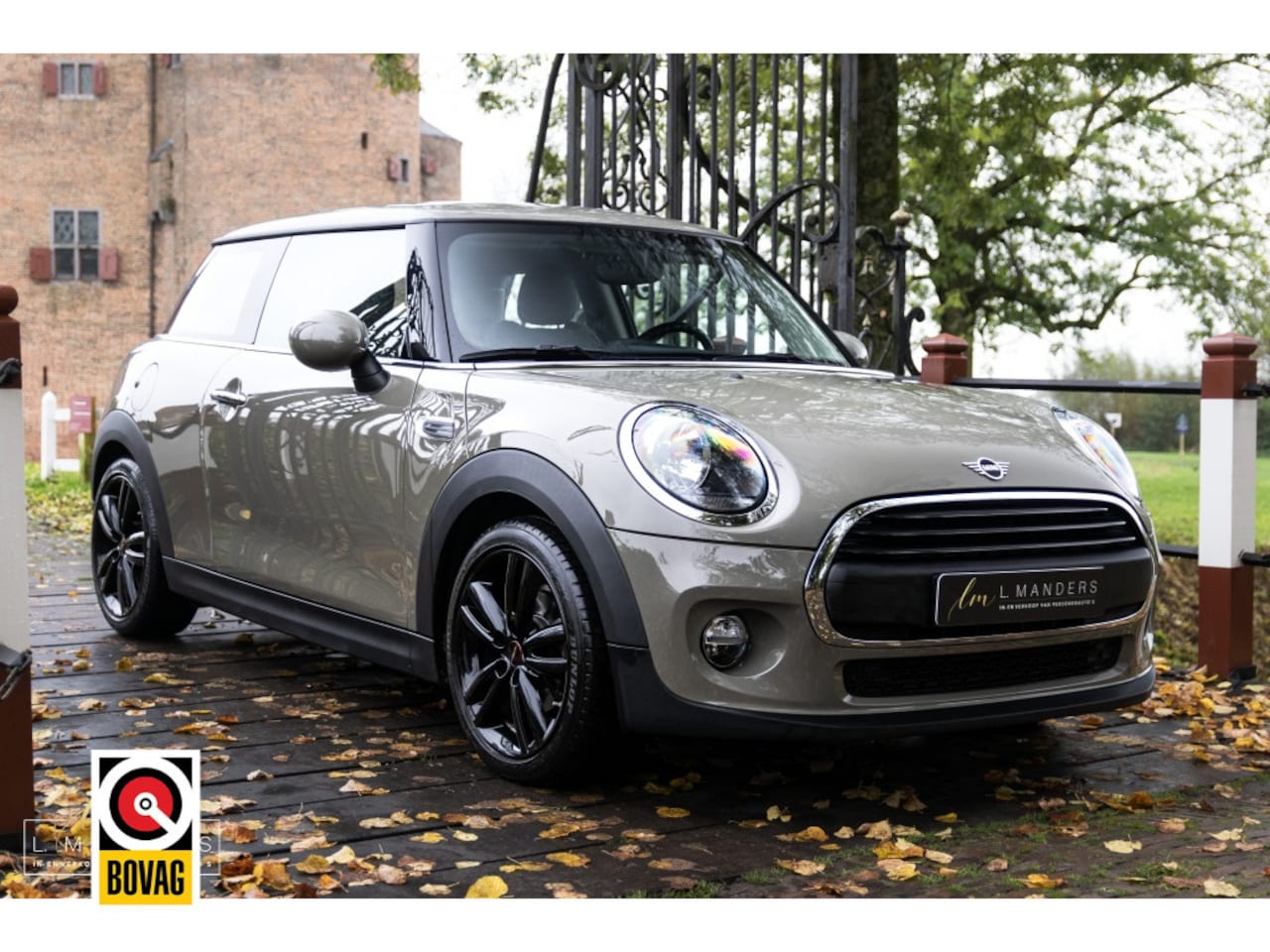 MINI One - Mini 1.5 Pepper 2018 GRIJS | Union Jack | Airco | Leder - AutoWereld.nl