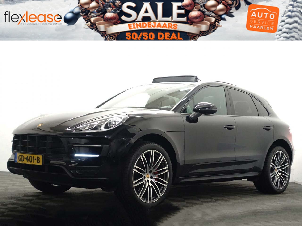 Porsche Macan - 3.6 Turbo 400pk Sport Chrono Plus Aut- Panodak, Stoelventilatie, Bose, Camera - AutoWereld.nl