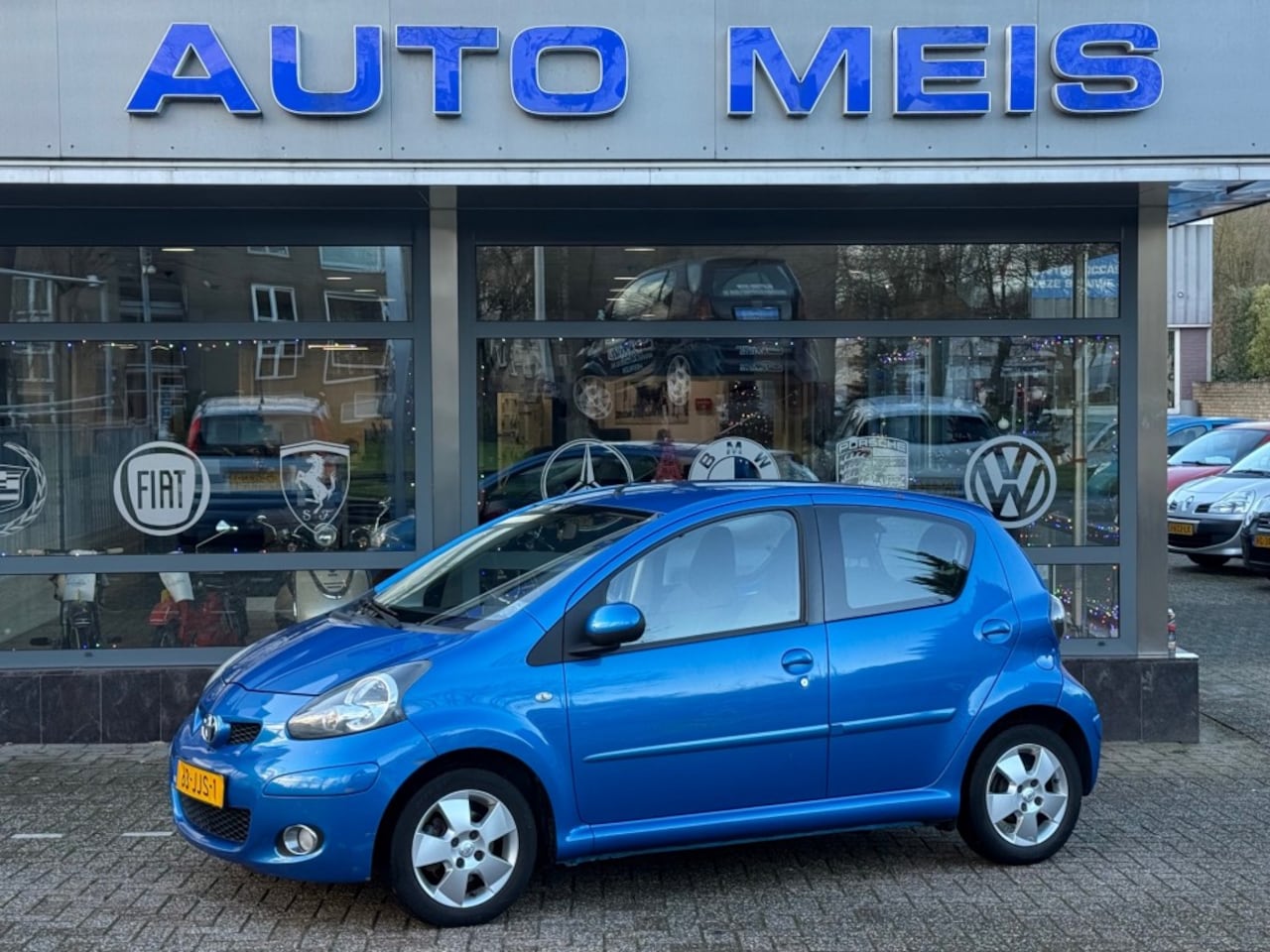 Toyota Aygo - 1.0-12V Dynamic Blue Airco LM-Velgen (vandalismeschade) - AutoWereld.nl