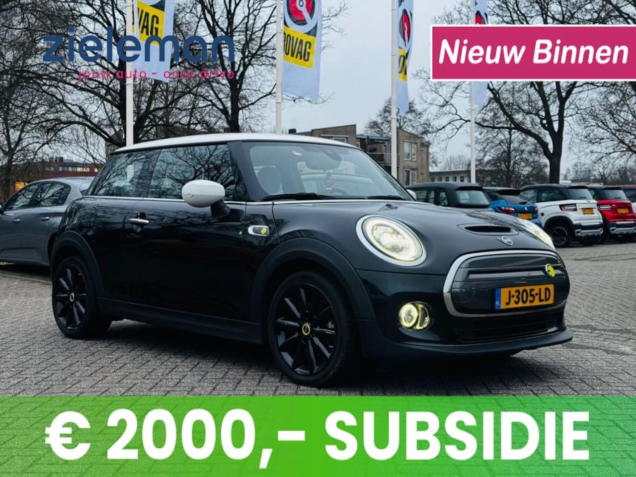 MINI Mini-Electric - Essential 33 kWh - Leer, Clima, Stoelverw.(16.845 na SUBSIDIE) - AutoWereld.nl