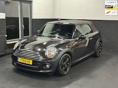 MINI Cabrio - 1.6 Cooper cabrio, bruin metallic, navi, 1/2 leer, NL Auto